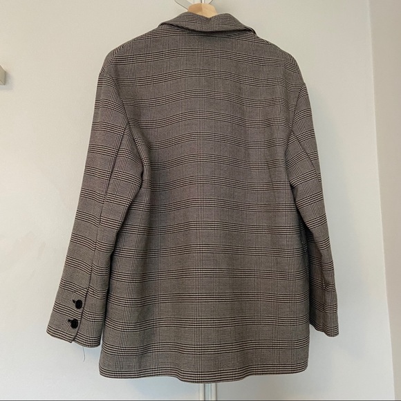 ZARA TRF Outerwear Plaid Blazer -Size S/M - Picture 4 of 5